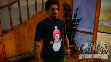Snow Man T-Shirt для GTA San Andreas