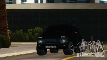 Niva Urban Black (22ZZ020) для GTA San Andreas
