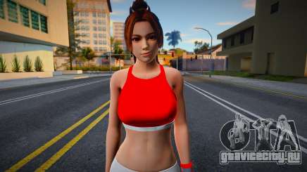 Mai Shiranui Costume Training для GTA San Andreas