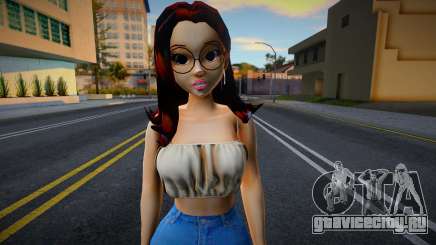 Turma da Monica - Tina Casual v1 для GTA San Andreas