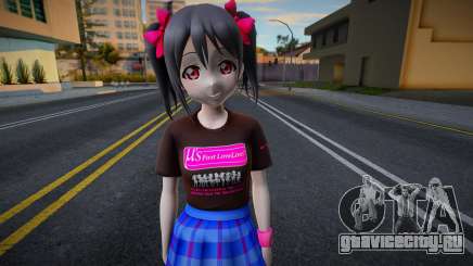 Love Live - Tshirt 93 для GTA San Andreas