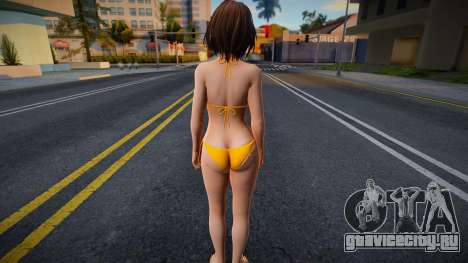 DOAXVV Tsukushi Normal Bikini 1 для GTA San Andreas