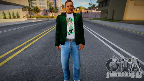 Мужчина в модной футболке для GTA San Andreas