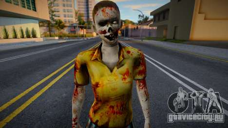 Unique Zombie 6 для GTA San Andreas