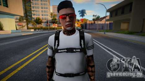 Персонаж из GTA Online в Adidas для GTA San Andreas