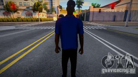Молодой афроамериканец 1 для GTA San Andreas