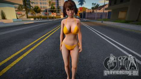 DOAXVV Tsukushi Normal Bikini 1 для GTA San Andreas