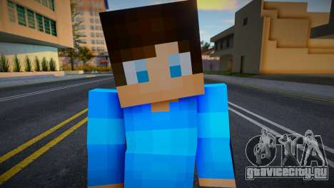 Minecraft Boy Skin 5 для GTA San Andreas