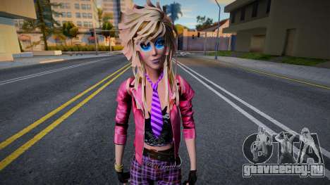 Retro Punk Girl для GTA San Andreas