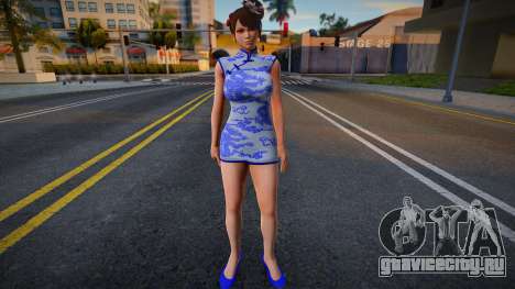 Mai Shiranui - Qipao Dress v1 для GTA San Andreas