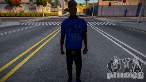 Молодой афроамериканец 1 для GTA San Andreas