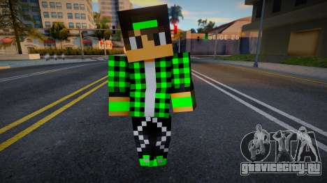 Minecraft Boy Skin 24 для GTA San Andreas
