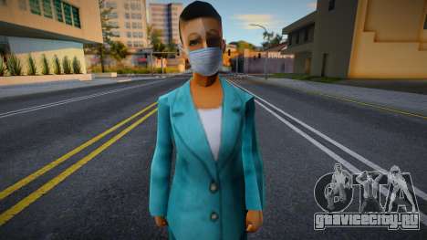 Bfybu в защитной маске для GTA San Andreas