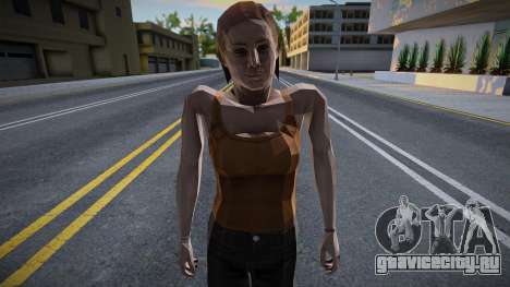 Kate - RE Outbreak Civilians Skin для GTA San Andreas