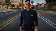 Полицейский в новой форме для GTA San Andreas