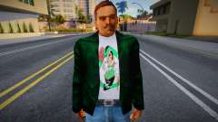 Мужчина в модной футболке для GTA San Andreas