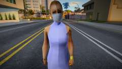 Swfyri в защитной маске для GTA San Andreas