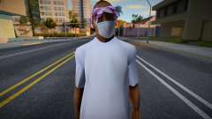Ballas1 в защитной маске для GTA San Andreas