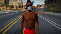 Bmybe в защитной маске для GTA San Andreas