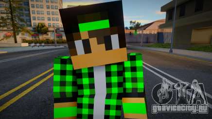 Minecraft Boy Skin 24 для GTA San Andreas