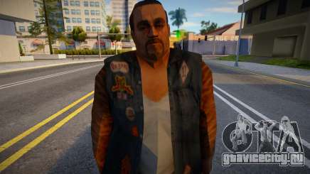 Толстый байкер для GTA San Andreas