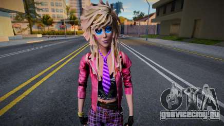 Retro Punk Girl для GTA San Andreas