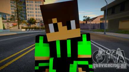 Minecraft Boy Skin 22 для GTA San Andreas