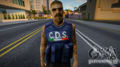 Soldiers de Cartel De Sinaloa without hat для GTA San Andreas