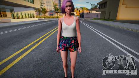Samantha Casual [Sims 4 Custom] для GTA San Andreas