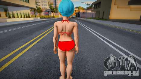 DBXV2 Bulma Bikini для GTA San Andreas