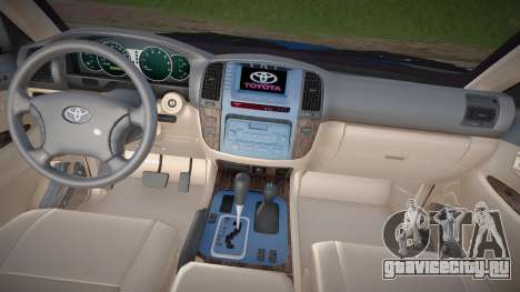 Toyota Land Cruiser 100 (RUS Plate) для GTA San Andreas
