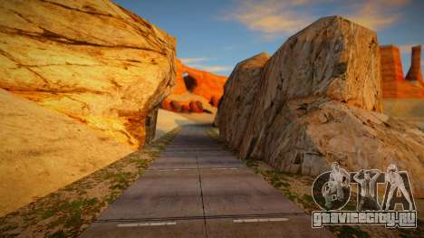 Desert Reality Textured для GTA San Andreas