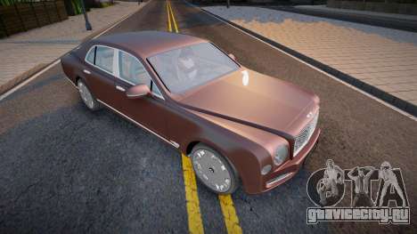 Bentley Mulsanne (CCD) для GTA San Andreas