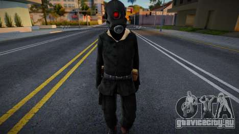 Black Soldier Skin для GTA San Andreas