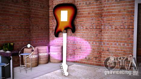 Fender Stratocaster Triple для GTA Vice City