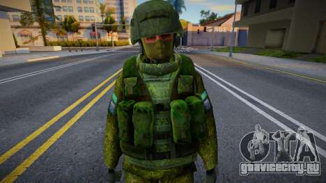 Военный в обмундировании 2 для GTA San Andreas