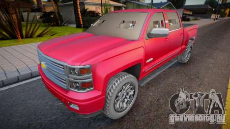 Chevrolet Silverado High Contry 2014 Artillada для GTA San Andreas