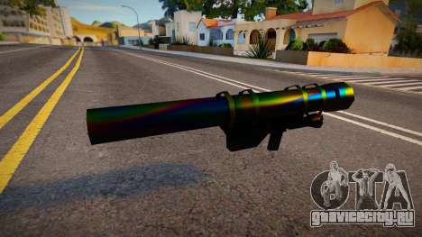 Iridescent Chrome Weapon - Heatseek для GTA San Andreas