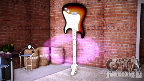 Fender Stratocaster Triple для GTA Vice City