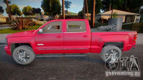 Chevrolet Silverado High Contry 2014 Artillada для GTA San Andreas