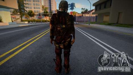 Resident Evil Revelations Rotten Zombies Skin 3 для GTA San Andreas