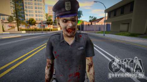 Zombie from RE: Umbrella Corps 3 для GTA San Andreas