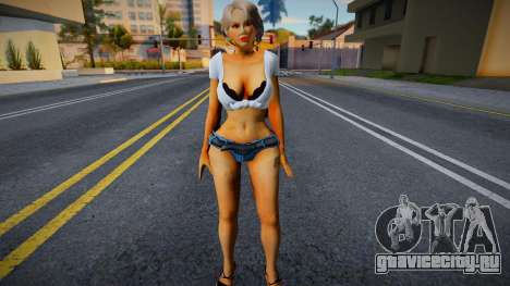 Blonde Sexy Girl для GTA San Andreas