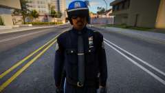 Полицейский в шлеме для GTA San Andreas