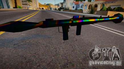 Iridescent Chrome Weapon - Rocketla для GTA San Andreas