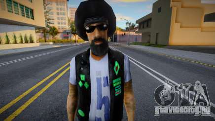 Модный скин байкера для GTA San Andreas