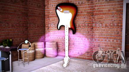 Fender Stratocaster Triple для GTA Vice City