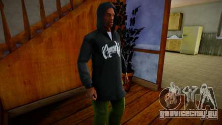 Black Cypress Hill Hoodie для GTA San Andreas