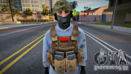 Ukraine soldier in winter 1 для GTA San Andreas
