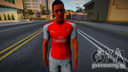 Alexis Sánchez (Arsenal Home 14-15) для GTA San Andreas